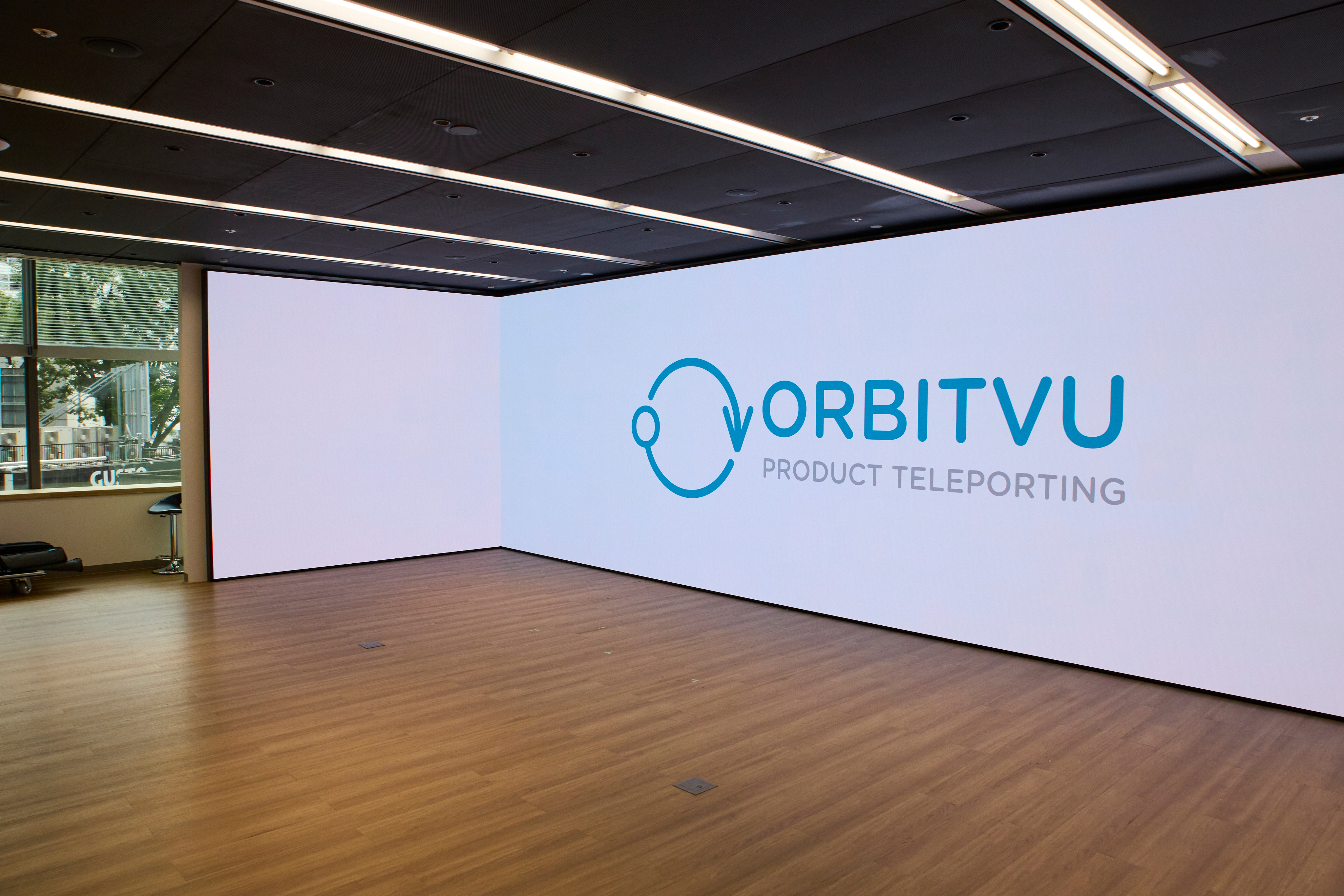 Live Commerce Studio LED wall